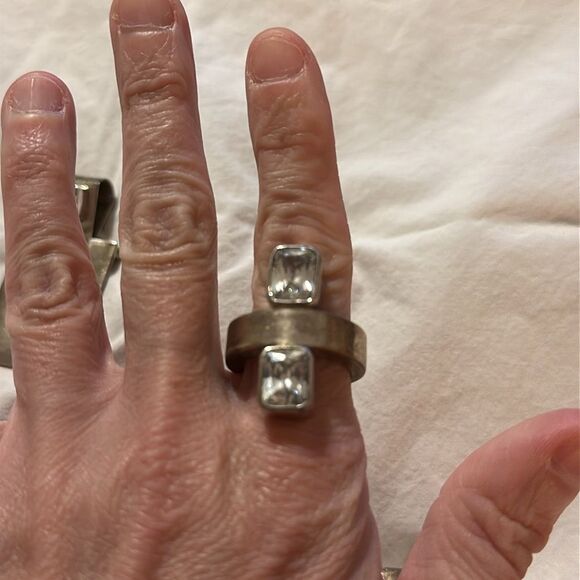 Sterling Silver 950 Jewelry Set Mexico - Picture 2 of 14